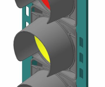 3D модель Светофор в 3D
