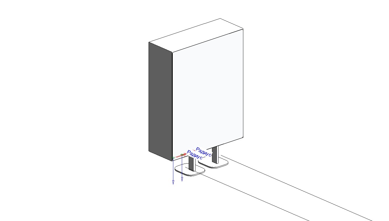 3D модель Семейство Revit конвектор Kermi