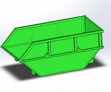 3D модель Контейнер КБО