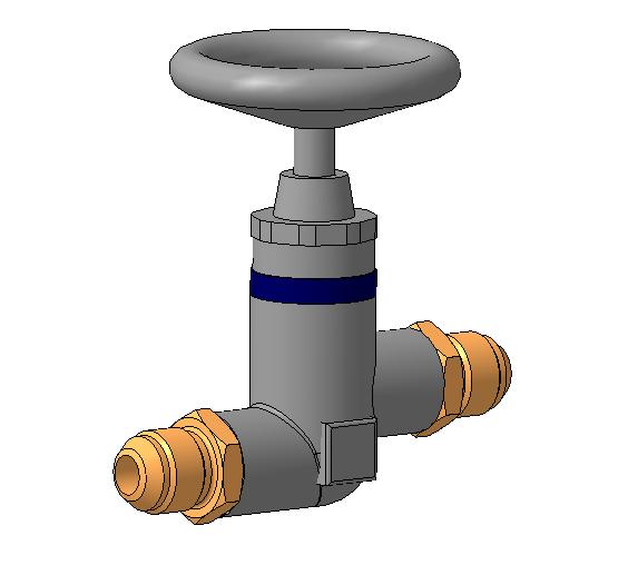 3D модель Вентиль 992АТ-5