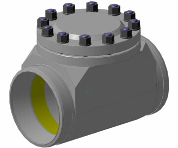 3D модель Обратный клапан УФ41072-600