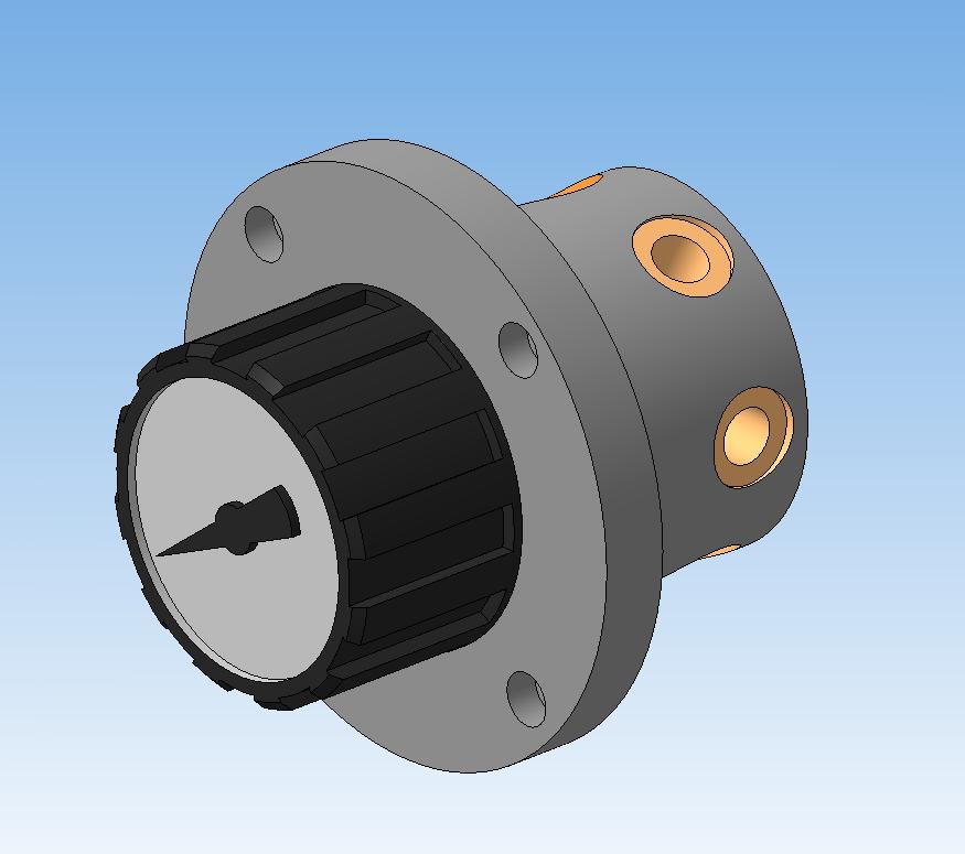 3D модель Переключатель манометра Bosch Rexroth MS2A2X