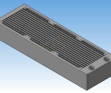 3D модель Радиатор СВО