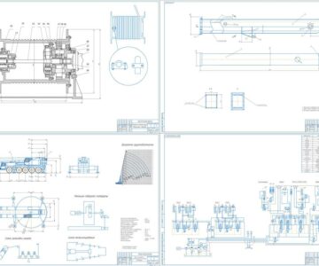 Чертеж Проектирование автокрана, на базе liebherr LTM-1100, 100 тонн