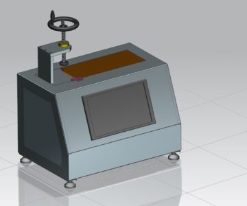 3D модель Модель стенда испытания ботинок на жёсткость