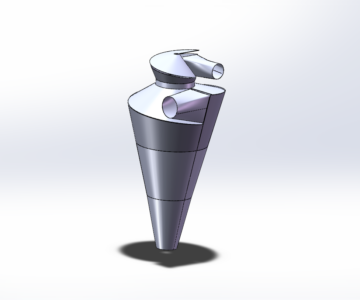 3D модель Циклон производственный СИОТ