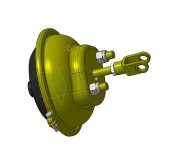 3D модель Камера тормозная Тип 16