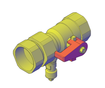 3D модель Быстроразъёмное соединение SU R1x1