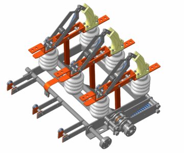 3D модель Выключатель нагрузки ВН-10