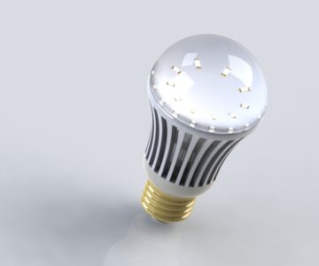 3D модель LED Лампа PR-E27-7