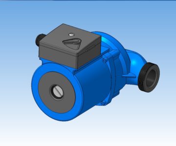 3D модель Насос циркуляционный Джилекс 25-80