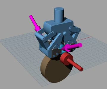 3D модель Захват для обработки цилиндрических тел