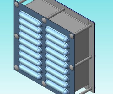 3D модель Блок вентиляционный