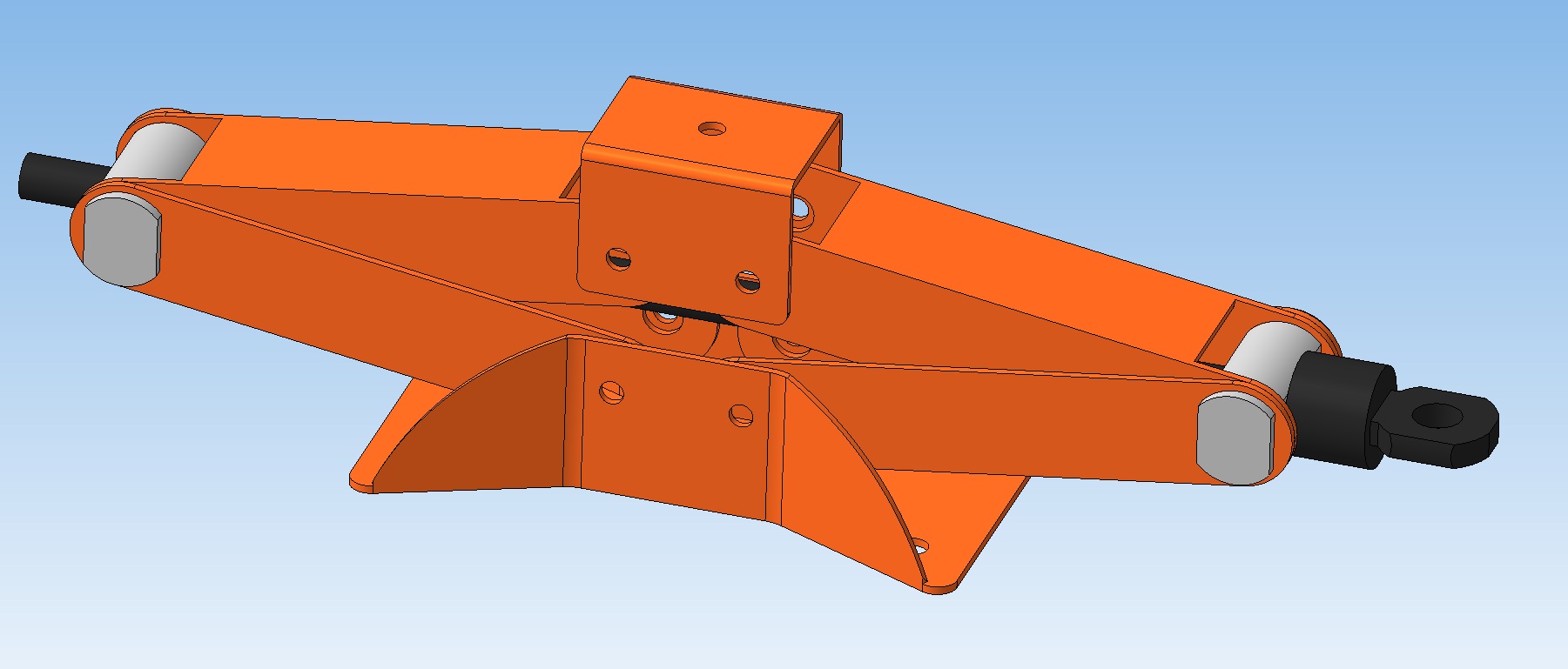 3D модель Домкрат AJ-R-01