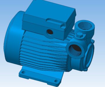 3D модель Электронасос Calpeda CT 61-А (3-х ф.)