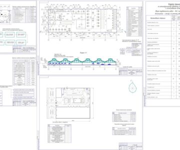 Чертеж Проект городской ОАС категории "В" с разработкой участков антикоррозионной обработки кузова, ремонта кузовных деталей и технологического процесса на антикоррозионную обработку кузова автомобиля Renault Logan с оформлением заказ-наряда