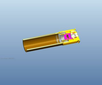 3D модель Гильза страйкбольного гранатомета