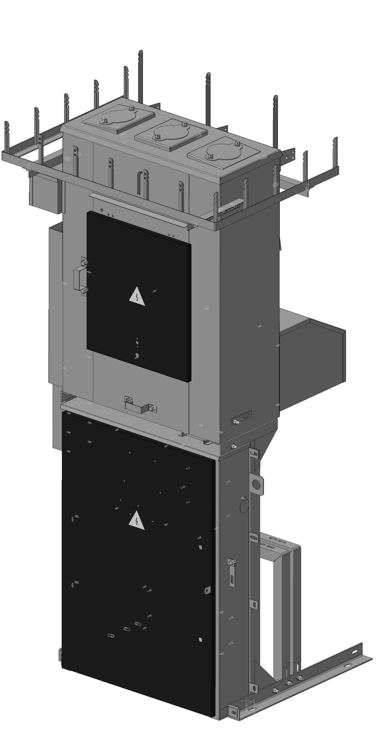 3D модель Комплектная трансформаторная подстанция