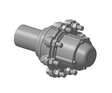 3D модель Ступица 2ПТС-4 (8-шпил.)