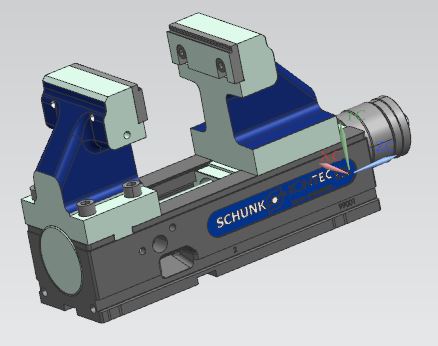 3D модель Тиски Sсhunk KSG 100