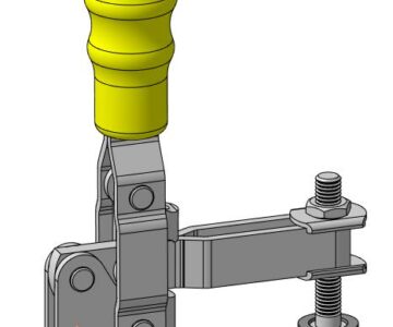 3D модель Быстрозажимной вертикальный зажим