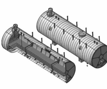 3D модель Битумная емкость 50 м3