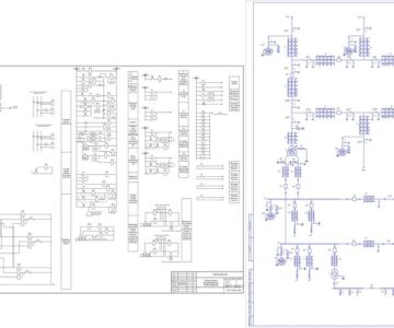 Чертеж Релейная защита и автоматизация электроэнергетических систем