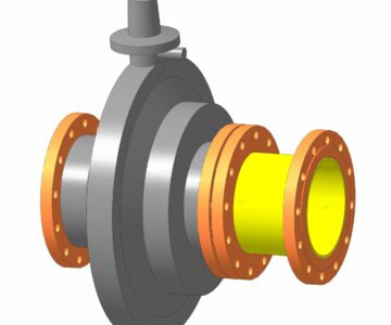 3D модель Регулятор давления газа РДП-200