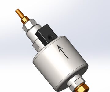 3D модель Топливный насос ТН-8-6,8МЛ-12В