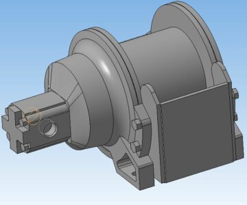 3D модель Лебёдка Rotzler Titan TH2