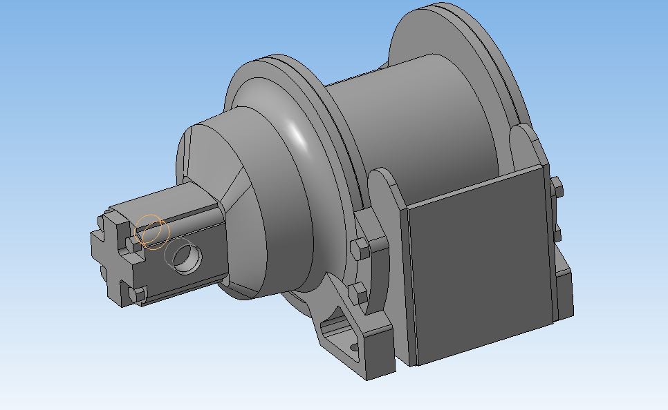 3D модель Лебёдка Rotzler Titan TH2