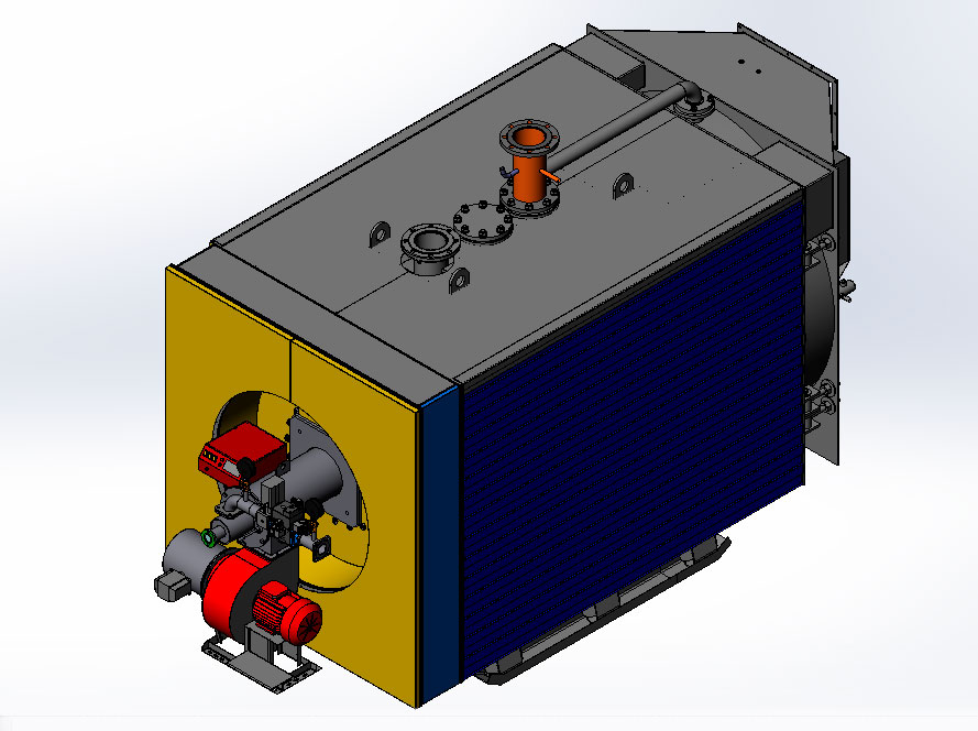 3D модель Котел КСВа 2.0 ГС (ВК-21)