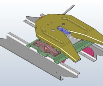 3D модель 130В-27020010 Устройство седельное