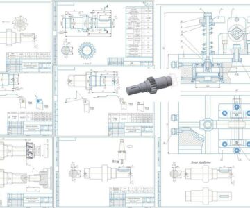 Чертеж Разработка технологического маршрута обработки детали «Вал зубчатый».