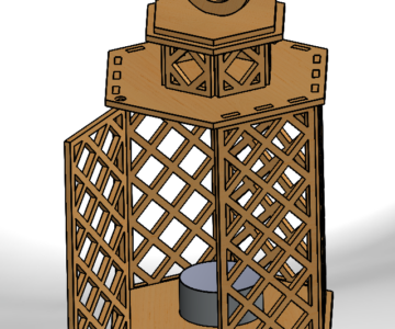 3D модель Подсвечник