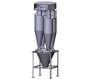 3D модель Циклон цн-11-550