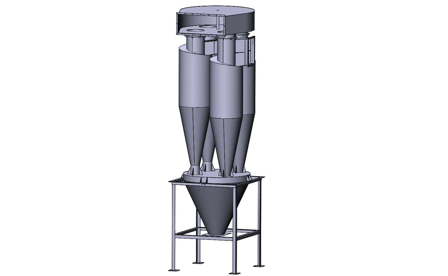 3D модель Циклон цн-11-550