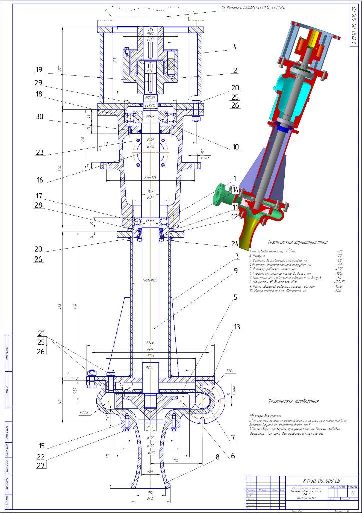 3D модель Насос ПНВ-2