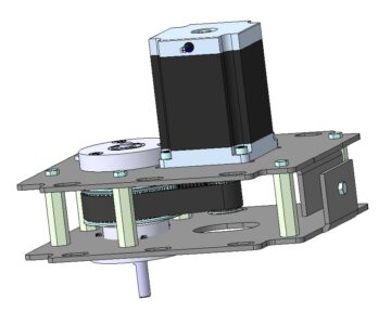 3D модель Модуль перемещения 1:3.4