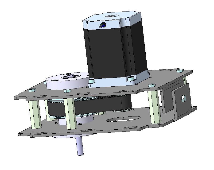 3D модель Модуль перемещения 1:3.4