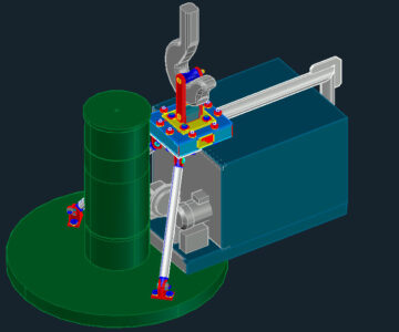 3D модель Траверса специальная 18т