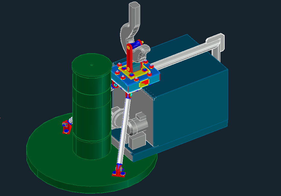 3D модель Траверса специальная 18т