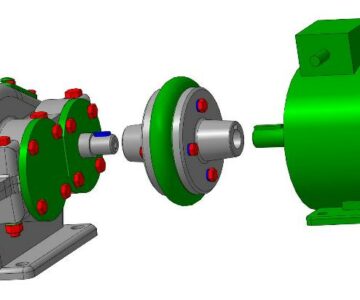 3D модель 3d модель привода