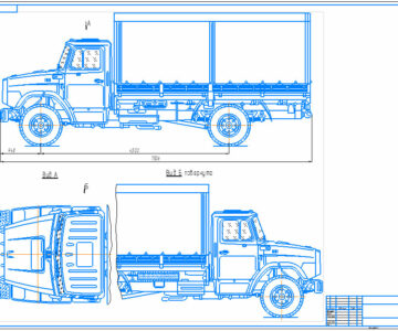 Чертеж Чертеж ЗиЛ-4331