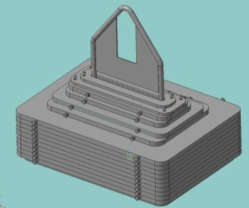 3D модель Контро-измерительные груза Q=12500кг.