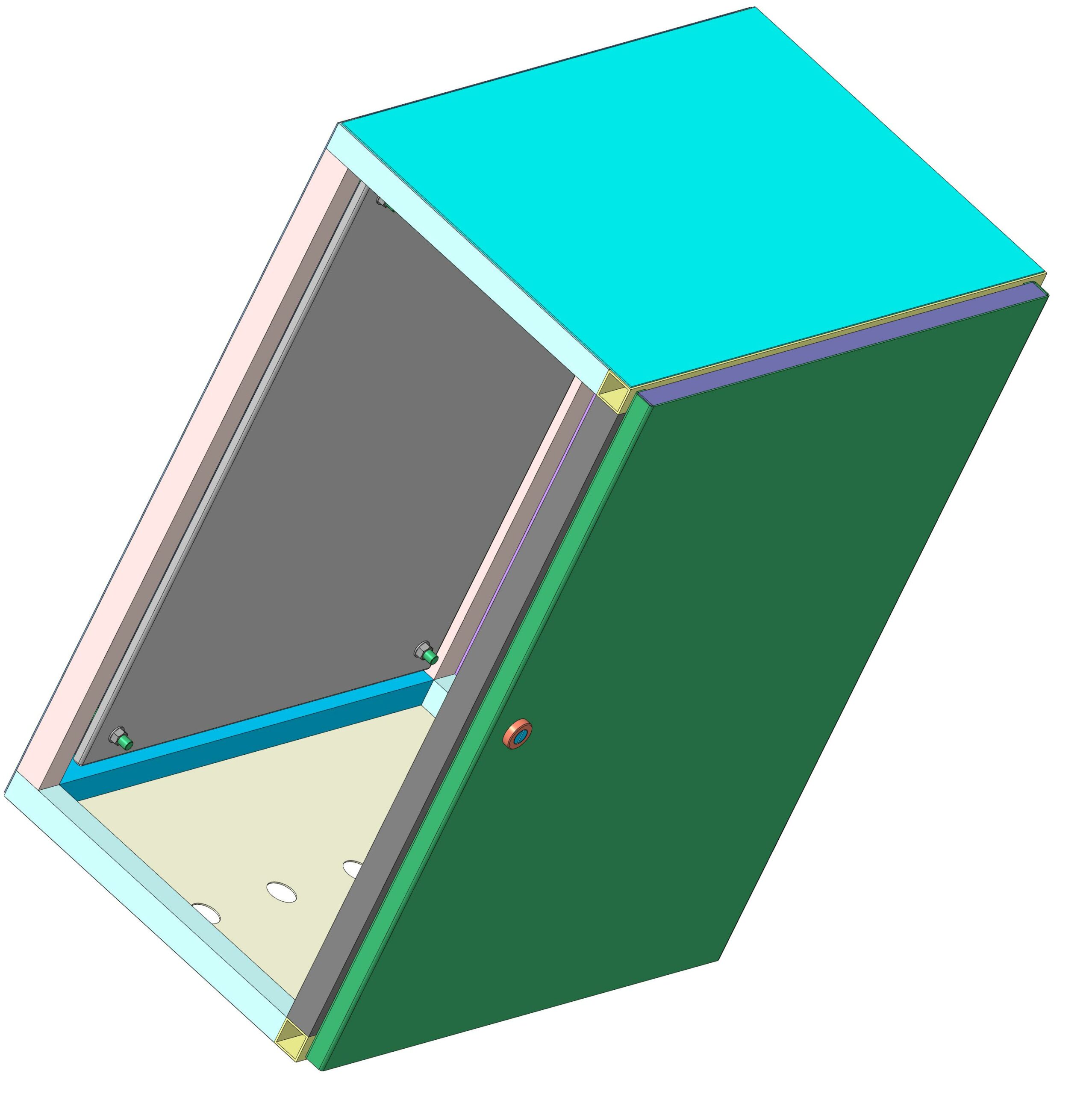 3D модель Электрошкаф