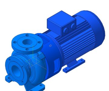 3D модель Насос КМ 65-50-125