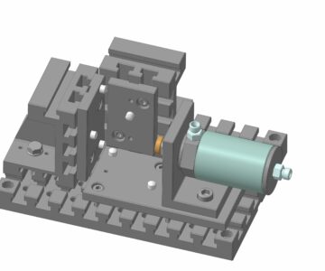 3D модель Универсально-сборное приспособление автоматизированное