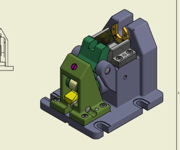 3D модель Многоместное приспособление для фрезерования