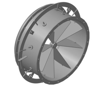 3D модель Направляющий аппарат дымососа ДН-12,5